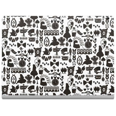 Disney Alice in Wonderland (animated) Silhouette Pattern Surface Book 2 13.5in Skin